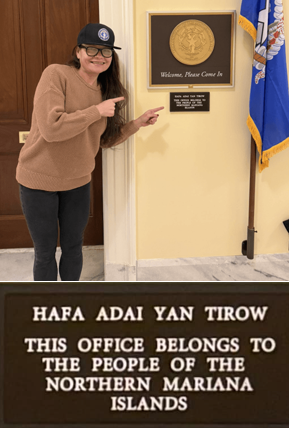 “This Office Belongs to the People of the Northern Mariana Islands”