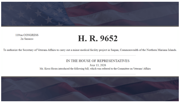 Expanding VA access for Marianas Veterans