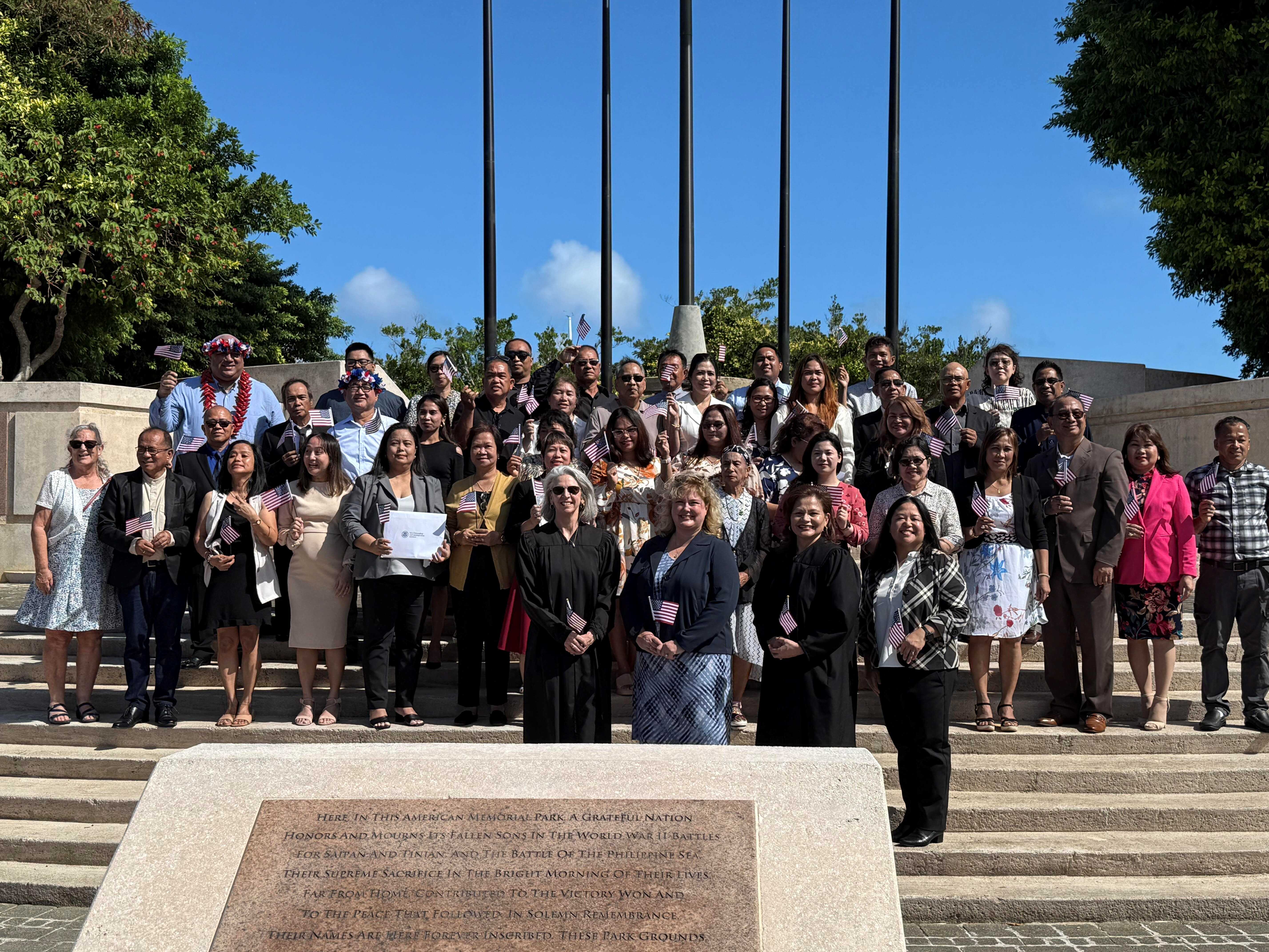 First Naturalization Ceremony of 2025