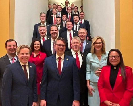 Joined my fellow Republican Members of the House of Represent