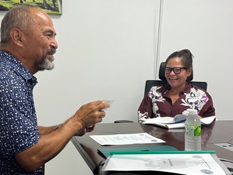 Learning more about local services for CNMI Veterans