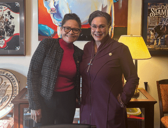 Meeting with Congresswoman Harriet Hageman