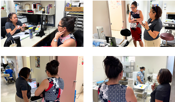 Spending Time and Visiting CHCC’s Oral Health Clinic with Dr.