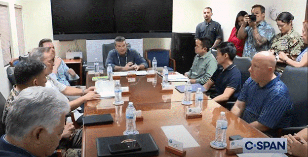 Welcoming Secretary of Defense Hegseth to the Marianas
