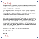 Catch Up with Kim -- March 21, 2025 -- Letter from the Congresswoman