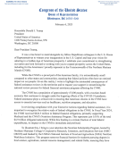 Letter to President Trump