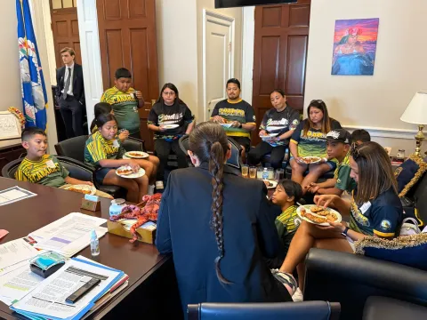 Canaries Visiting D.C.